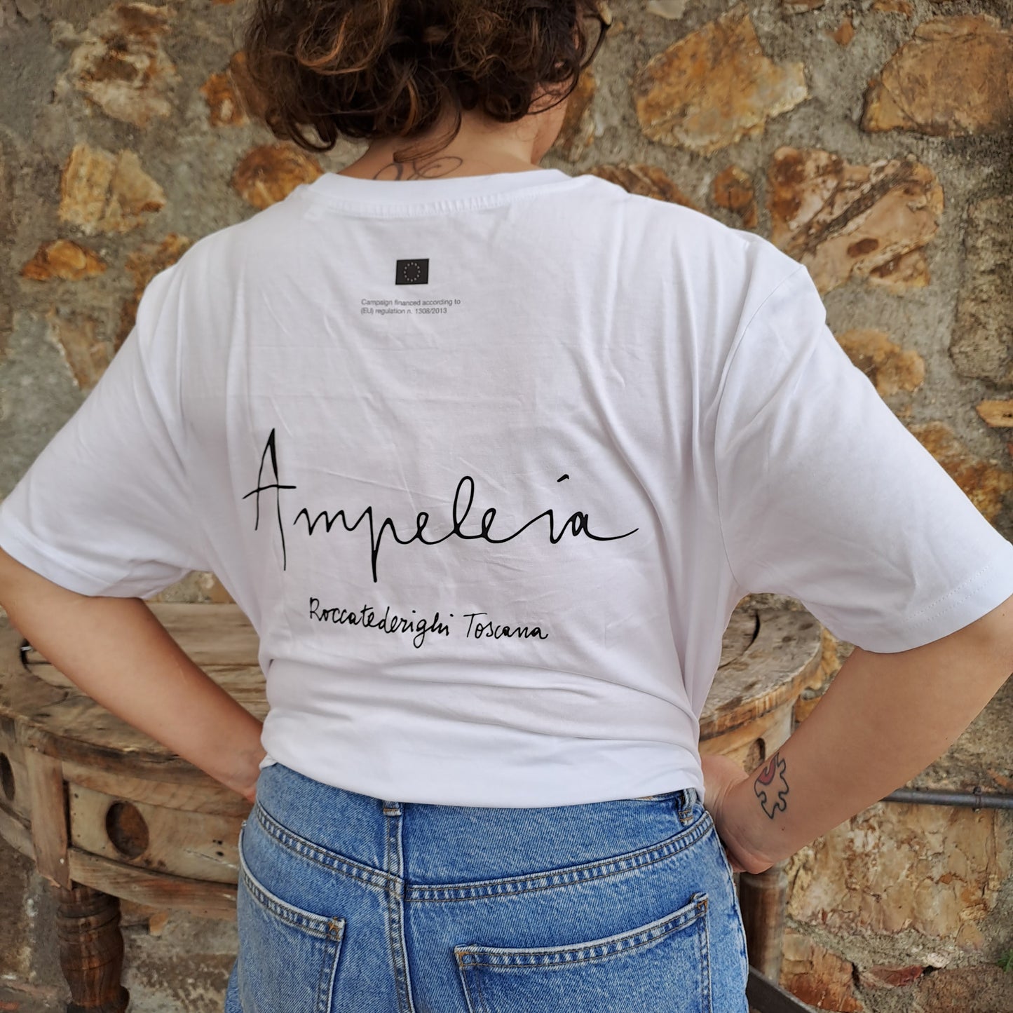 T-Shirt Ampeleia in cotone naturale